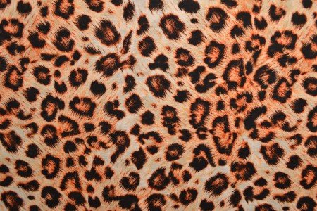Image de lin et coton à imprimé léopard 170 g/m² – disponible chez Šarlotes audumi