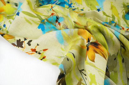 txt
Bild mit Leinen mit Baumwolle – Blumenmuster 170 g/m² | leichtes, atmungsaktives Gewebe für Kleidung und Zuhause – erhältlich bei Šarlotes audumi