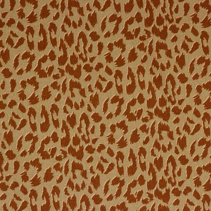 Linen with viscose - animal print 180 g/m²