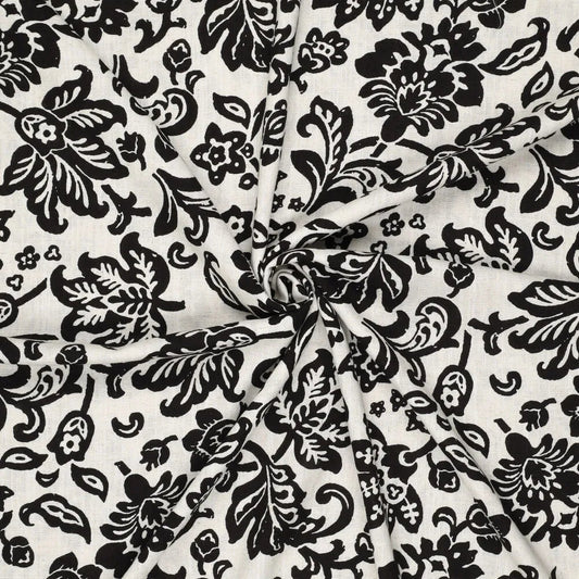 Lins avec viscose - motif élégant 180 g/m² – disponible chez Šarlotes audumi