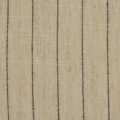 Lines with viscose - stripes on a natural beige background 200 g/m²