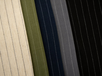 alt
Vertical stripes with viscose - stripes on a black background 200 g/m²