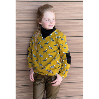 Faux leather with elastane - beige-gray 260 g/m²