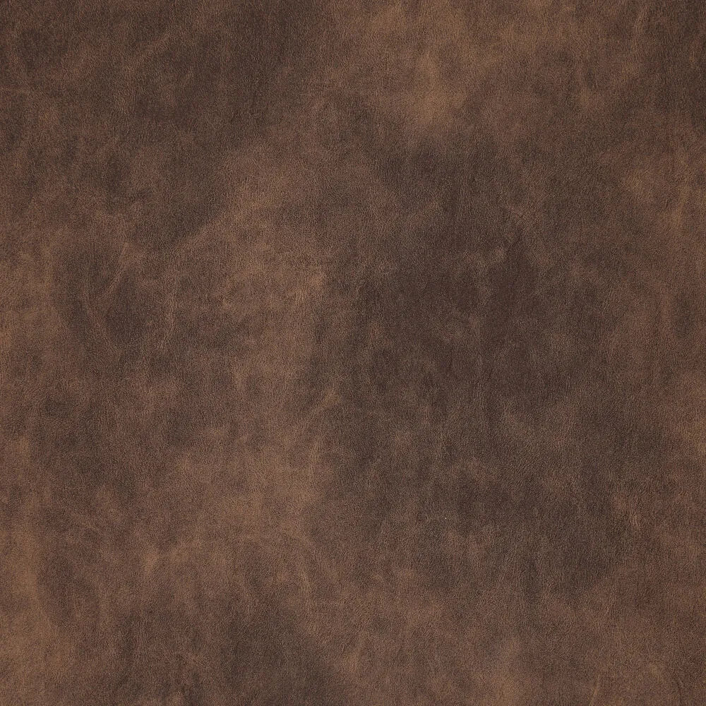 Image with faux leather with a vintage leather effect - brown 390 g/m² – available at Charlotte's Fabrics