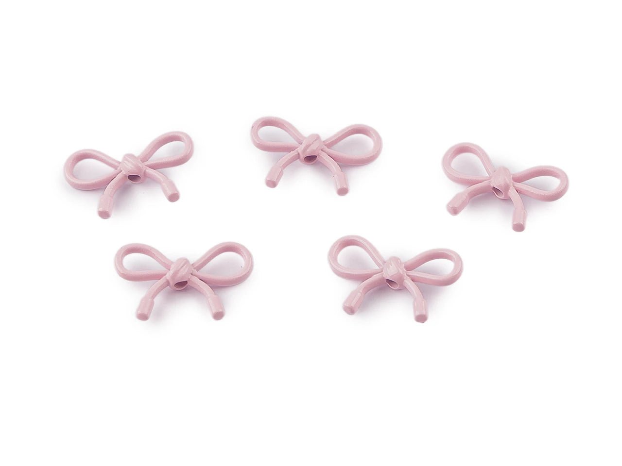 Image d’un pendentif en métal – nœud papillon 13×20 mm, 5 pièces | nuances variées – disponible chez Šarlotes audumi