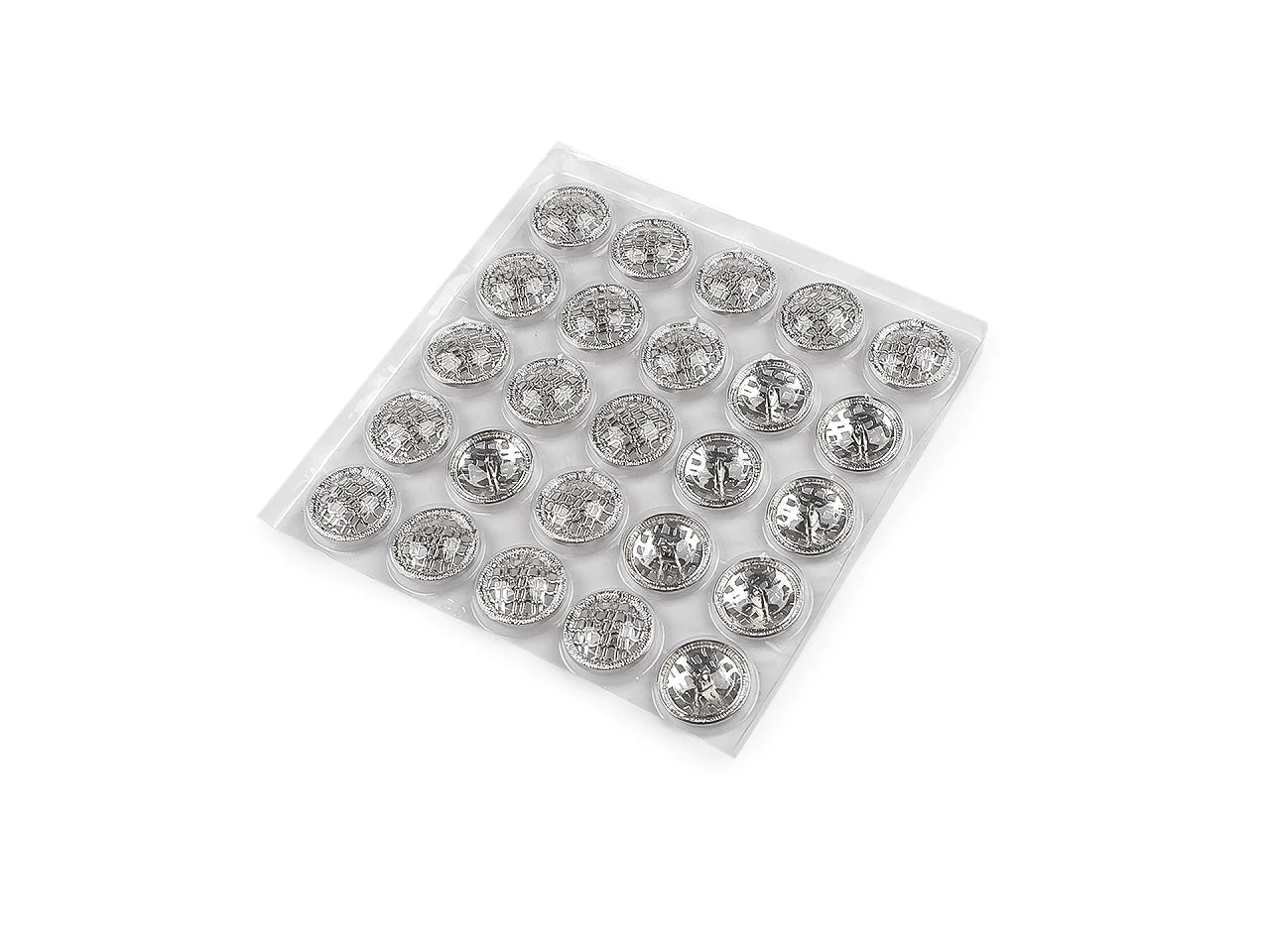alt
Image of metal buttons with shank, 25 mm – available at Šarlotes audumi