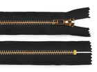 Black with gold