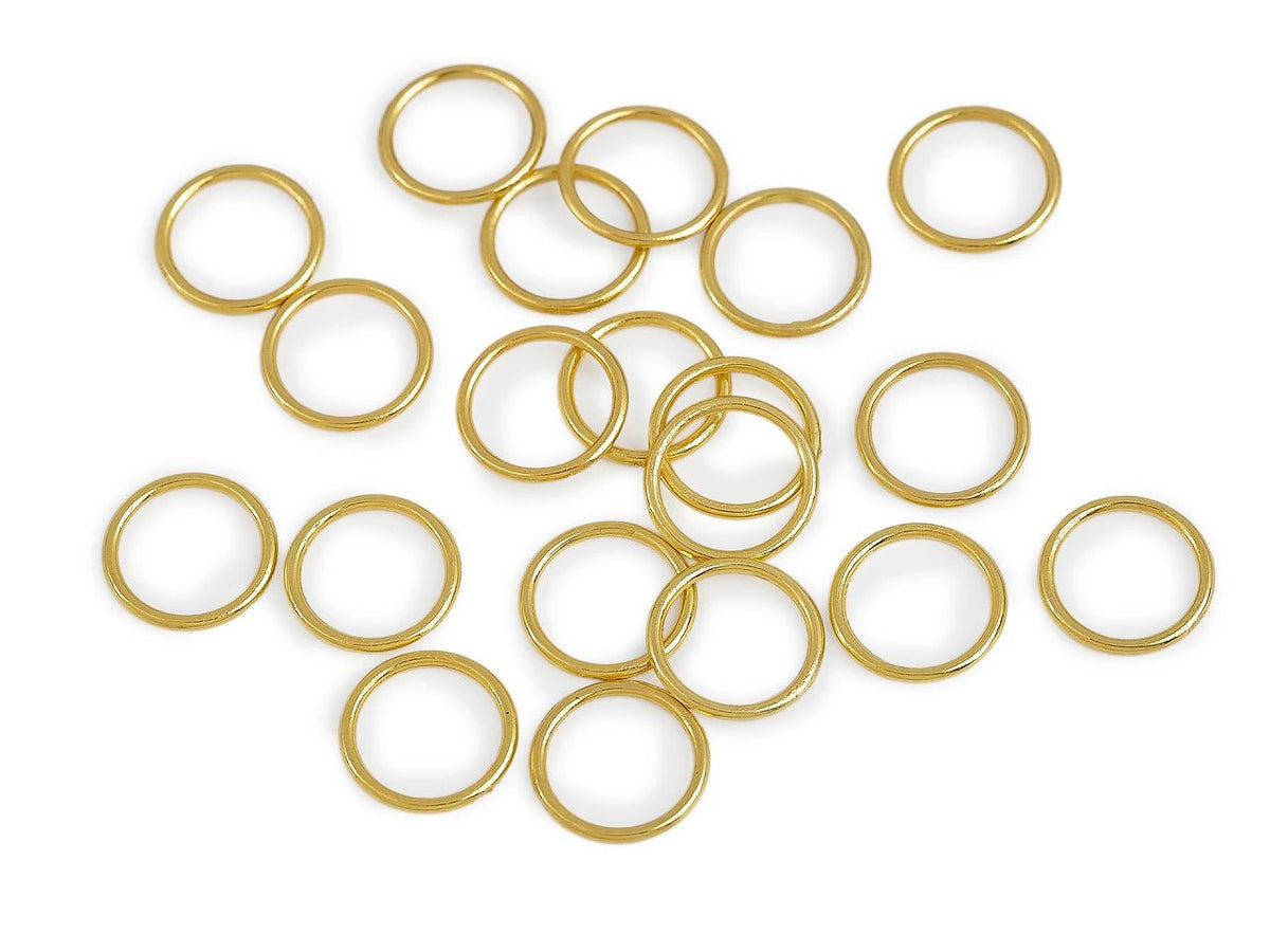 Metal ring for underwear and straps – Ø10 mm – available online at Šarlotes audumi