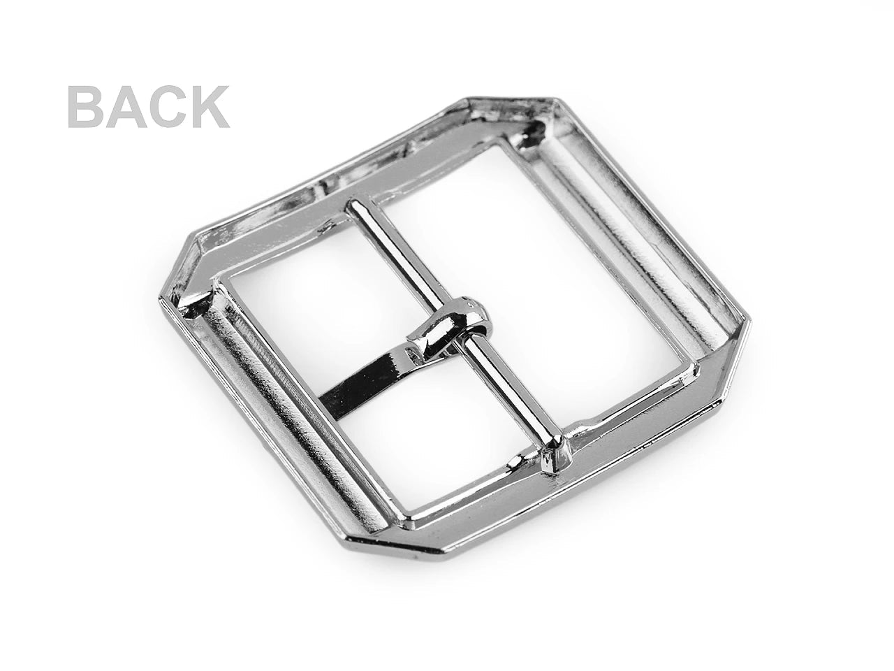 Image of a metal buckle for a belt or bag, 25 mm | various shades – available at Šarlotes audumi