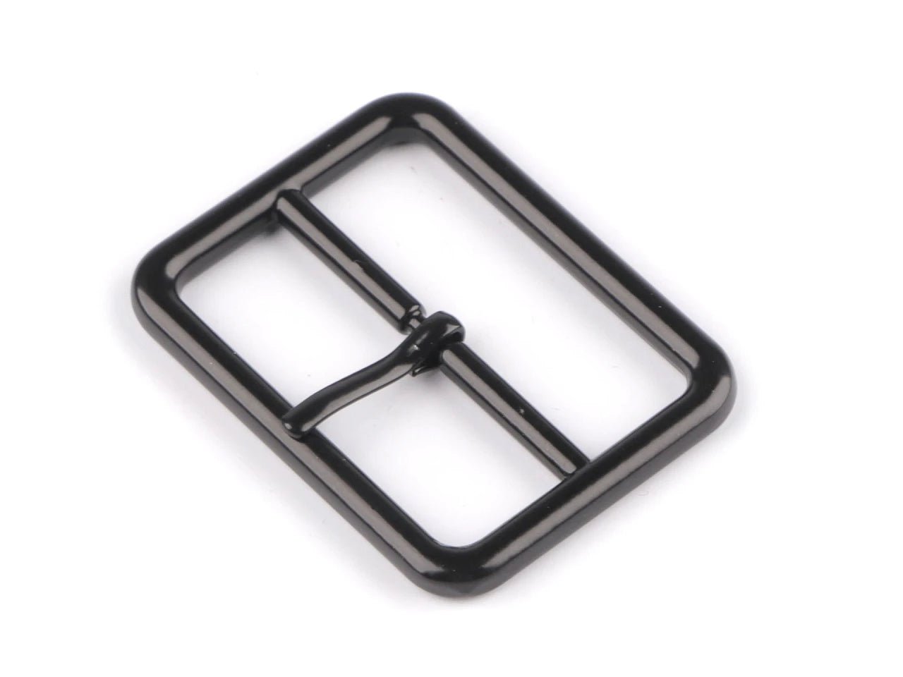 Image of a metal buckle for a belt or bag 30 - 40 mm – available at Šarlotes audumi