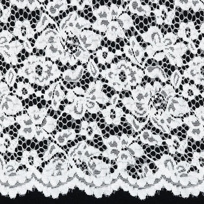 White lace fabric - 130 g/m²