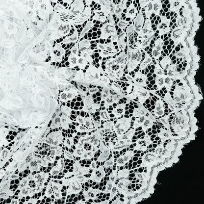 lace fabric - white 130 g/m²
