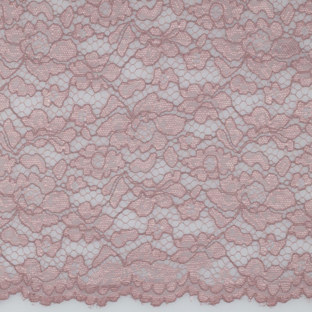 Image of lace fabric - smoky lilac 130 g/m² – available at Charlotte's Fabrics