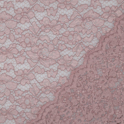 Image of lace fabric - smoky lilac 130 g/m² – available at Šarlotes audumi
