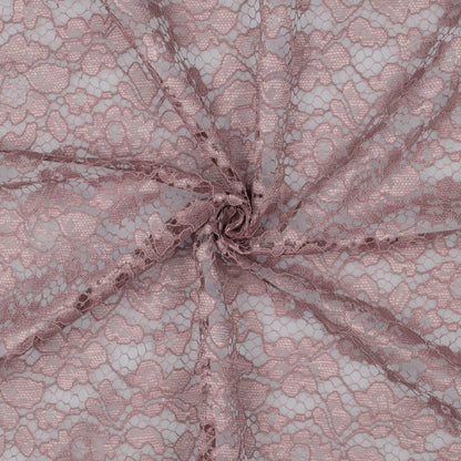 Image of lace fabric - smoky lilac 130 g/m² – available at Šarlotes audumi