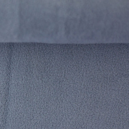 Image of microfleece - soft fleece fabric for clothing - blue-gray - available online at Šarlotes audumi