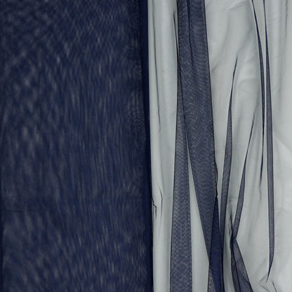 Soft tulle - dark blue 25 g/m²