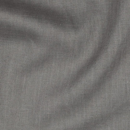 Image de tissu de lin adouci gris foncé 170 g/m² – disponible chez Šarlotes audumi