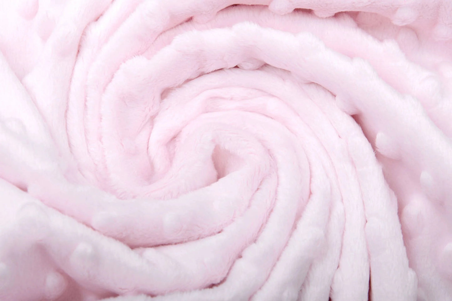 Minky fleece - light pink 260 g/m²