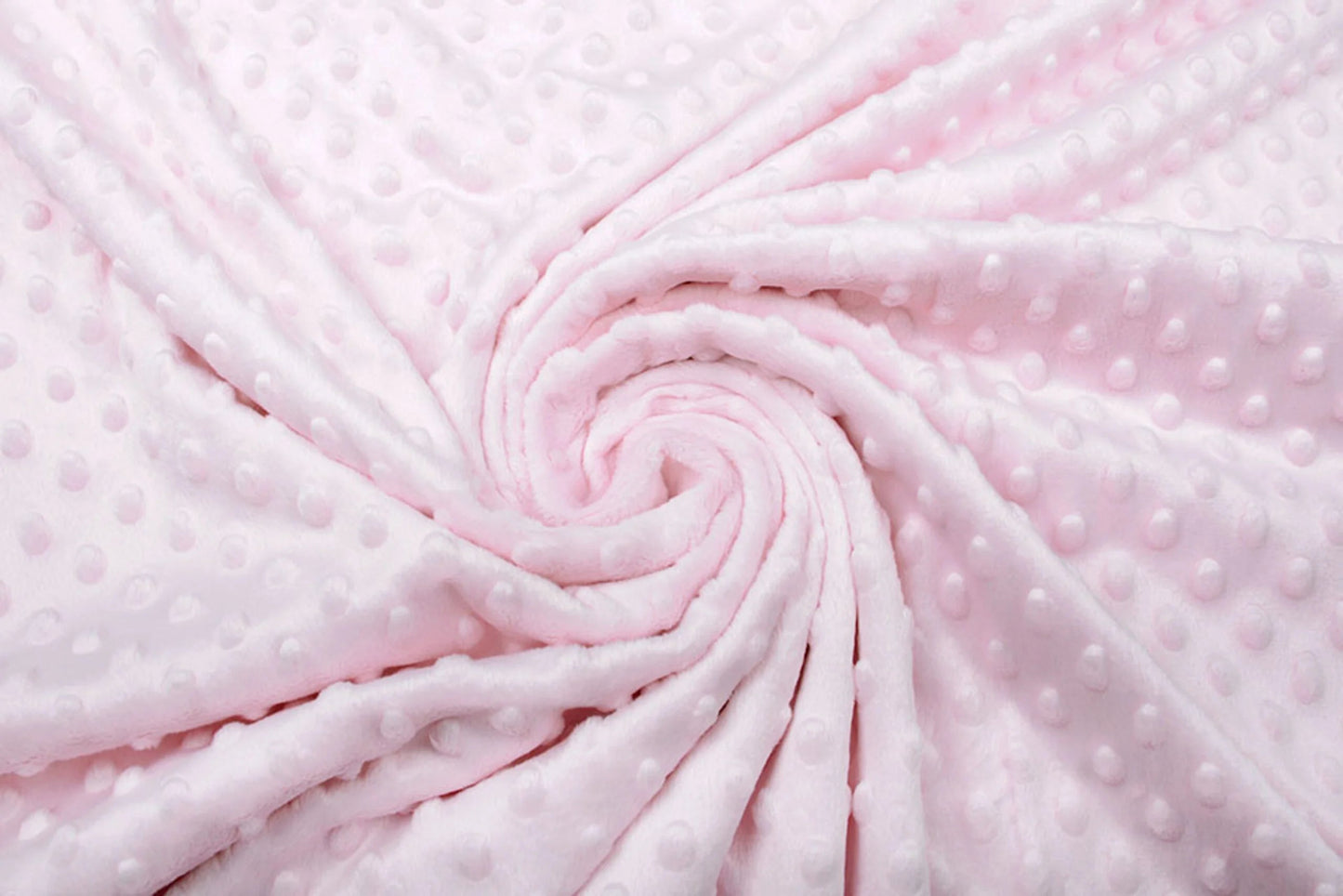 Minky fleece - light pink 260 g/m²
