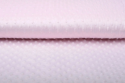 Minky fleece - light pink 260 g/m²