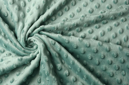 Minky fleece - dark mint shade 260 g/m²