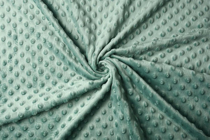 Minky fleece - dark mint shade 260 g/m²