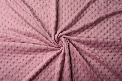 Minky fleece - dusty pink 260 g/m²