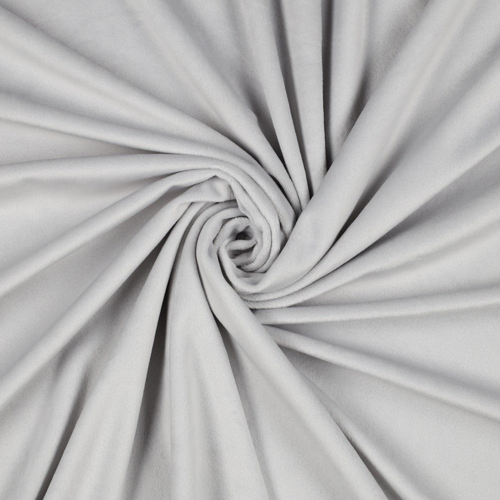 Image of Minky fleece (smooth) - gray 260 g/m² – available at Šarlotes audumi