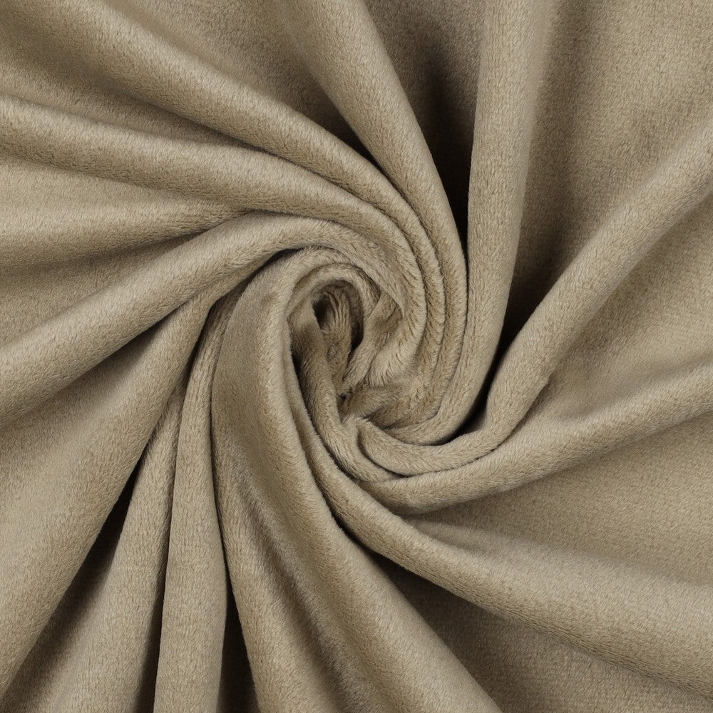 Image of Minky fleece|smooth - sand 260 g/m² – available at Šarlotes audumi