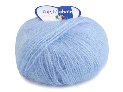 Mohair yarn - WOOLOVIT.IT 100 m 25 g - light blue #9