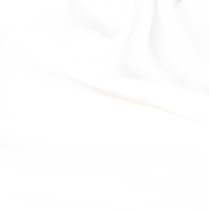 Viscose and linen fabric - white