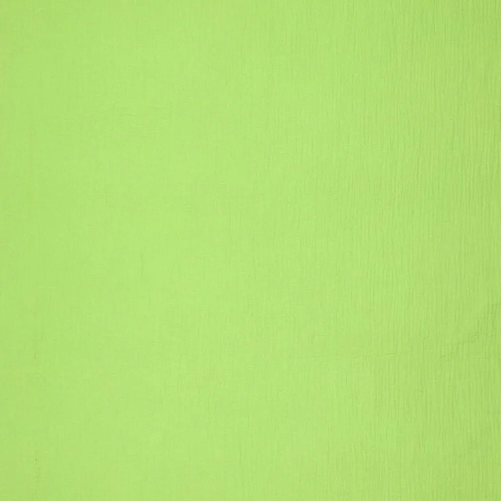 Image of Muslin - bright green 125 g/m² – available at Charlotte's Fabrics