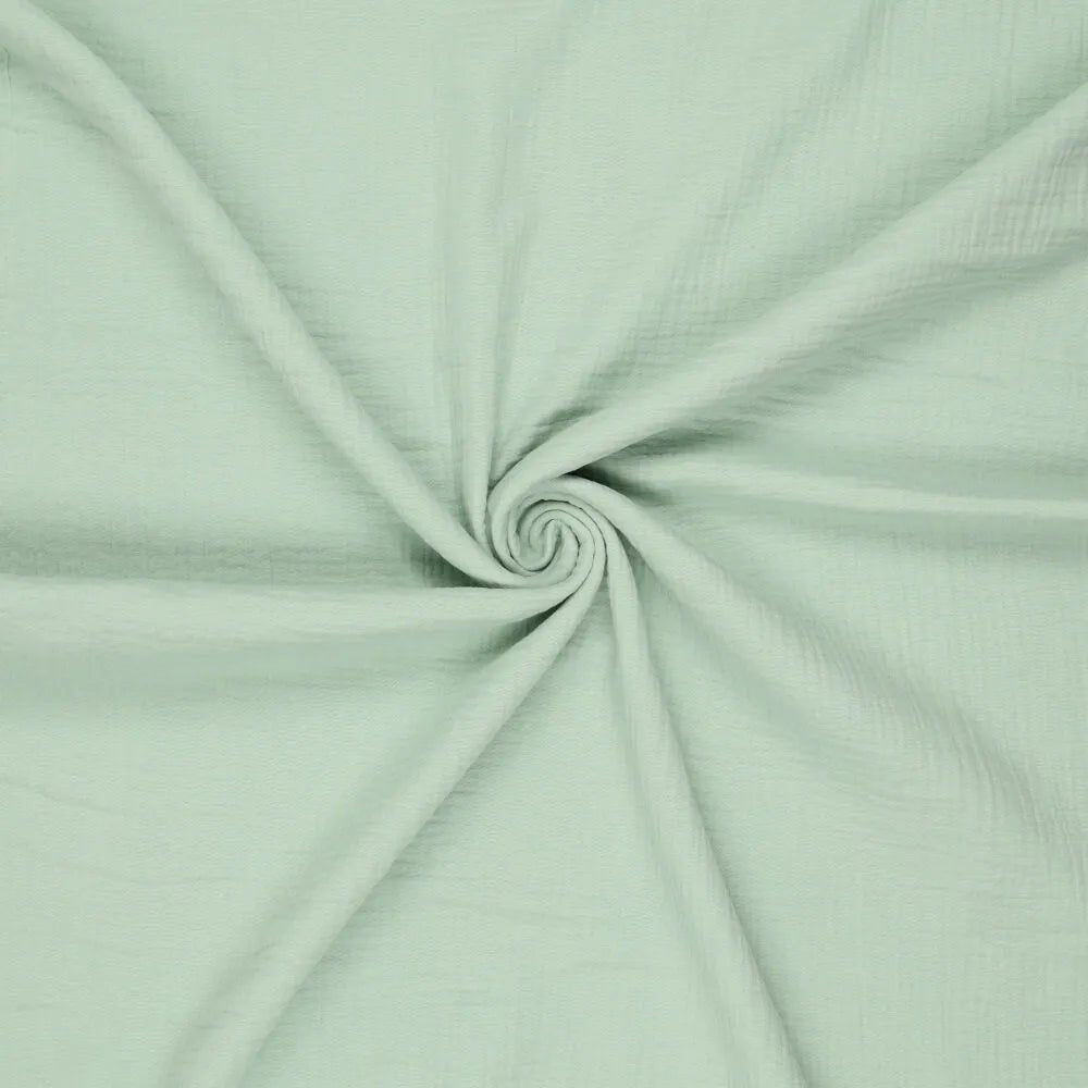 alt
Image of Muslin - mint 125 g/m² – available at Šarlotes audumi