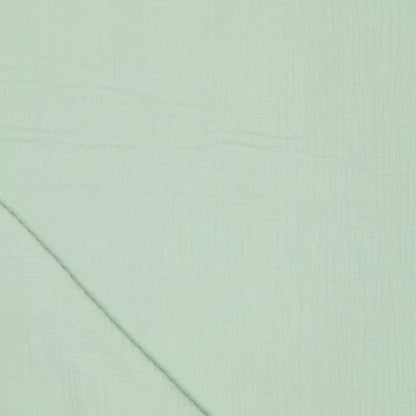 Image of Muslin - mint 125 g/m² – available at Šarlotes audumi