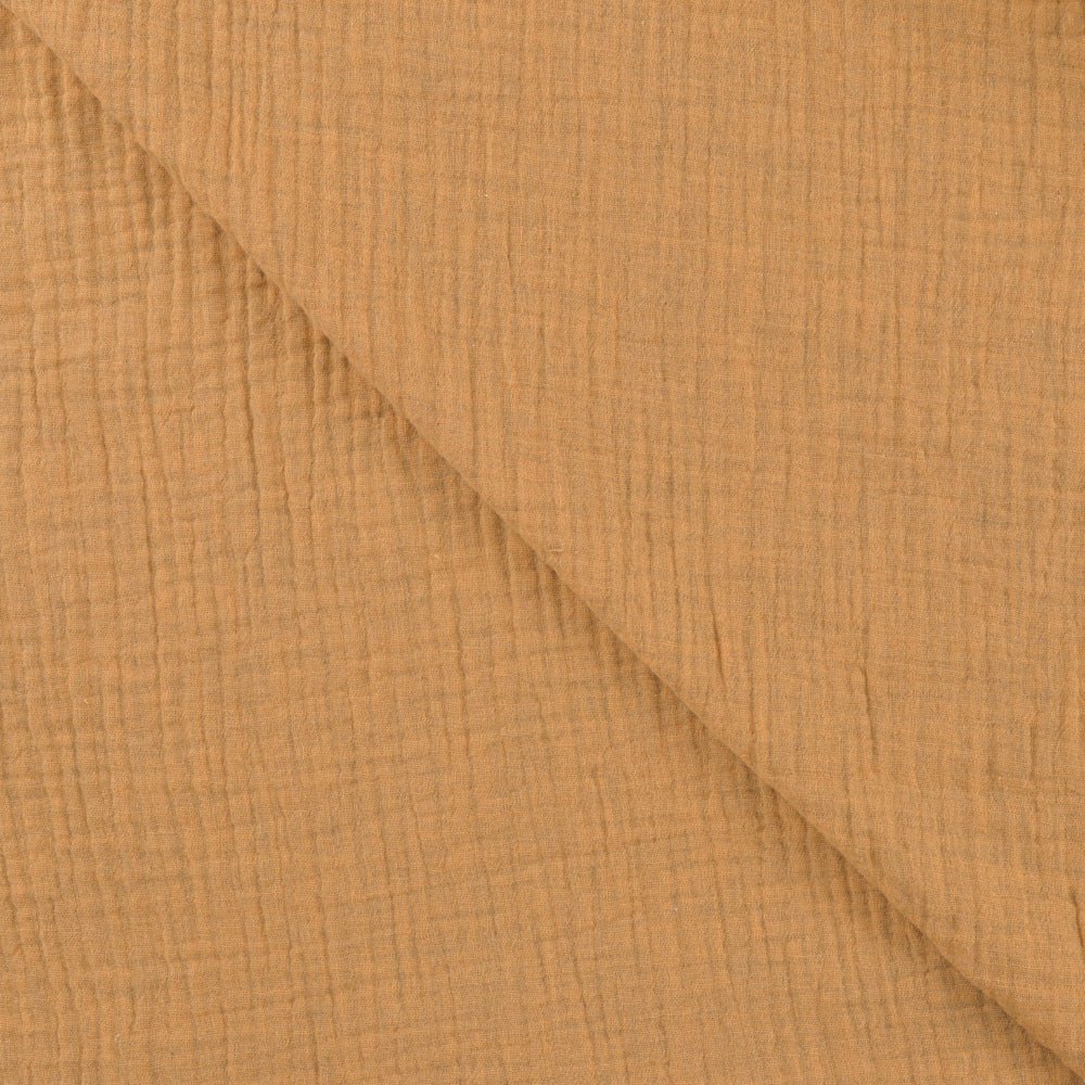 Image of Muslin milk caramel – available online at Charlotte Fabrics