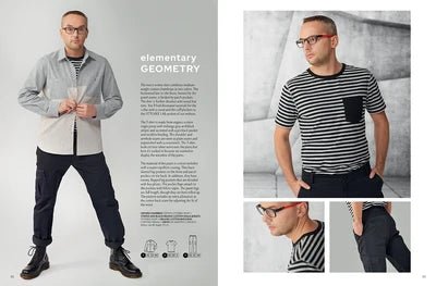 Attēls ar OTTOBRE Design Family – šūšanas žurnāls ar piegrieztnēm angļu valodā – pieejams internetā Šarlotes audumi