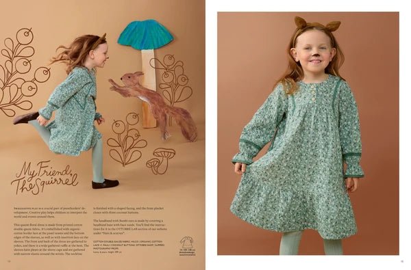 Image of OTTOBRE design Kids 4/2023 – children’s clothing pattern magazine in English – available online at Šarlotes audumi