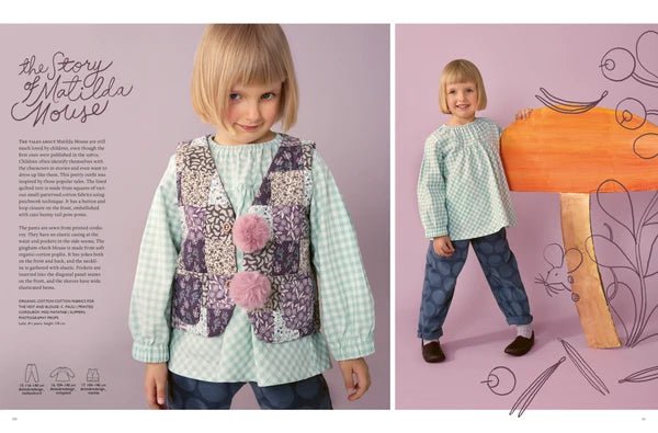 Image of OTTOBRE design Kids 4/2023 – children’s clothing pattern magazine in English – available online at Šarlotes audumi