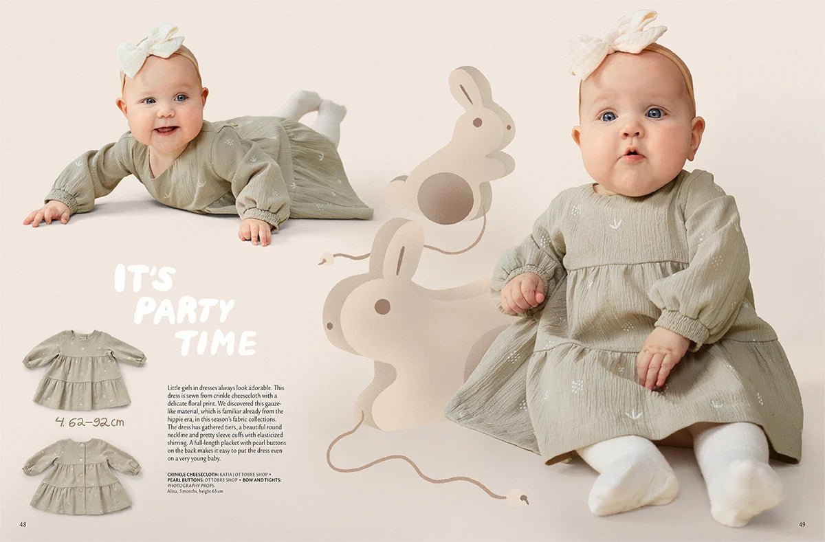 Image of OTTOBRE design Kids Winter – an English-language children's sewing pattern magazine – available online at Charlotte's Fabrics