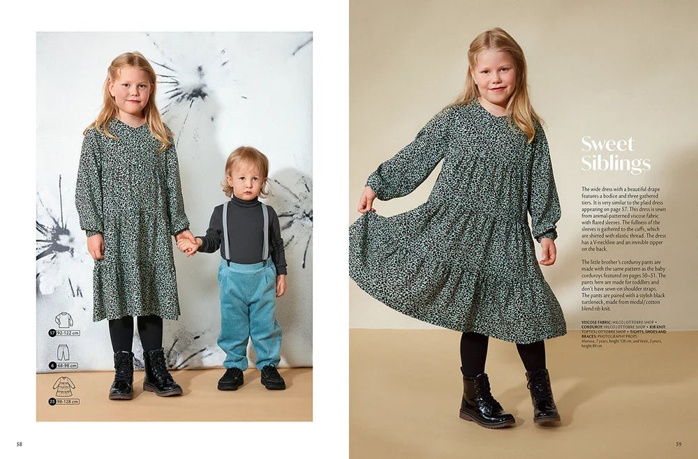 Image of OTTOBRE design Kids Winter – an English-language children's sewing pattern magazine – available online at Charlotte's Fabrics