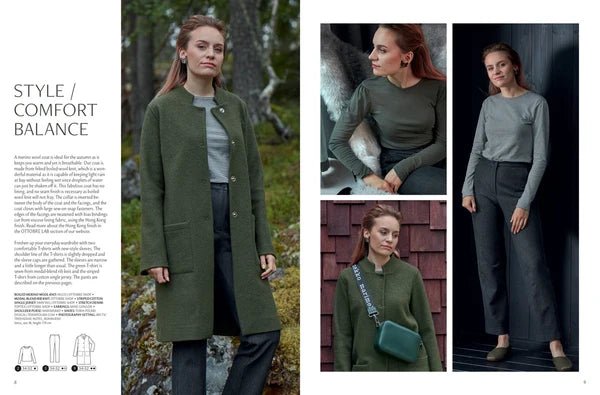 Image of OTTOBRE design Woman 5/2020 – an English-language women's sewing pattern magazine – available online at Šarlotes audumi