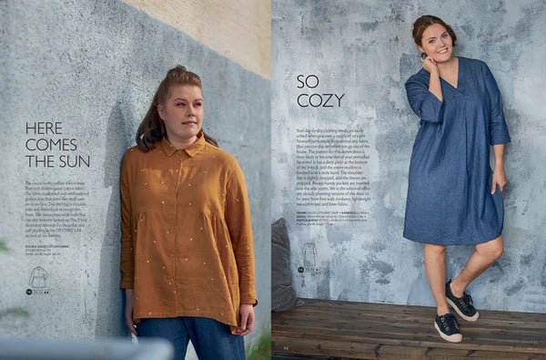 Image of OTTOBRE design Woman 5/2020 – an English-language women's sewing pattern magazine – available online at Šarlotes audumi