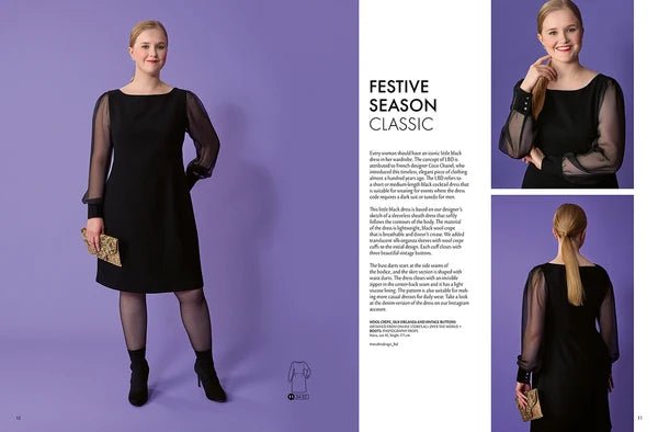 Image of OTTOBRE design Woman 5/2022 – English-language women's sewing pattern magazine – available online at Šarlotes audumi