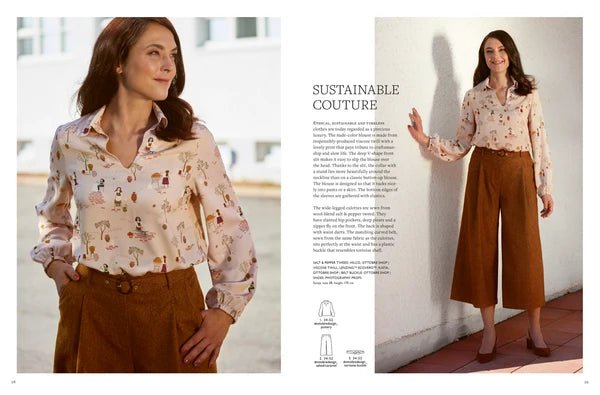 Image of OTTOBRE design Woman 5/2023 – women’s sewing pattern magazine in English – available online at Charlotte’s Fabrics