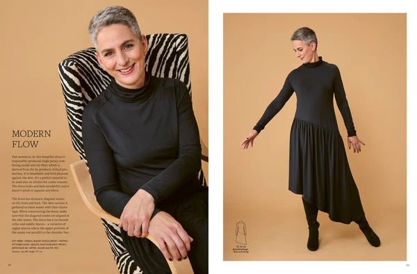 Image of OTTOBRE design Woman 6/2023 – a women’s clothing pattern magazine in English – available online at Šarlotes audumi