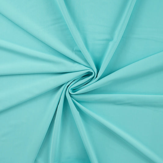 Image de tissu de maillot de bain avec UPF 50+ et résistance au chlore - turquoise – disponible en ligne chez Šarlotes audumi