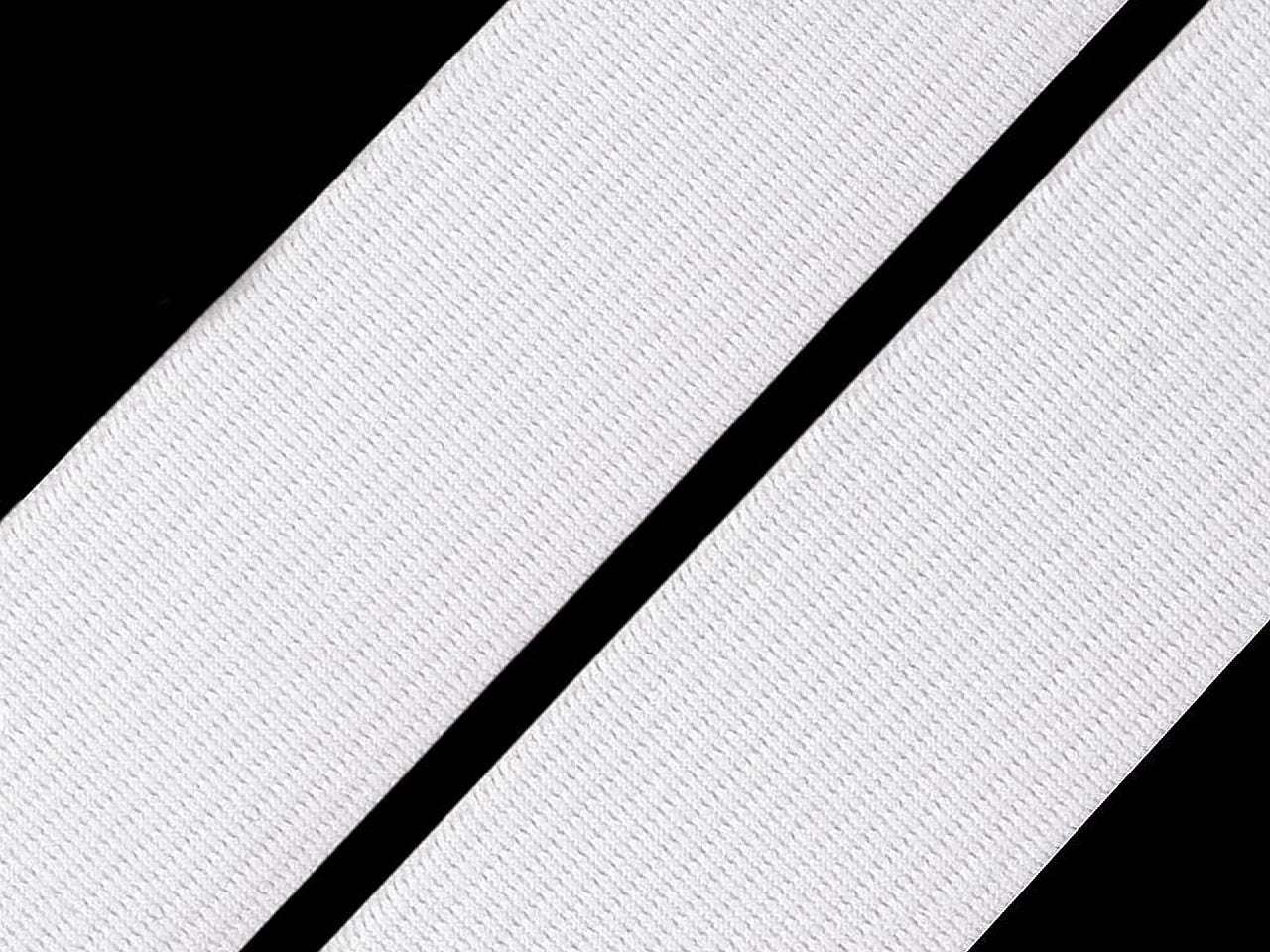 Plakanā gumija - 3 cm balta