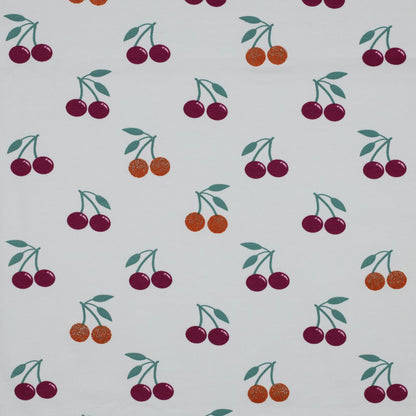 thin cotton jersey - cherry 200 g/m²