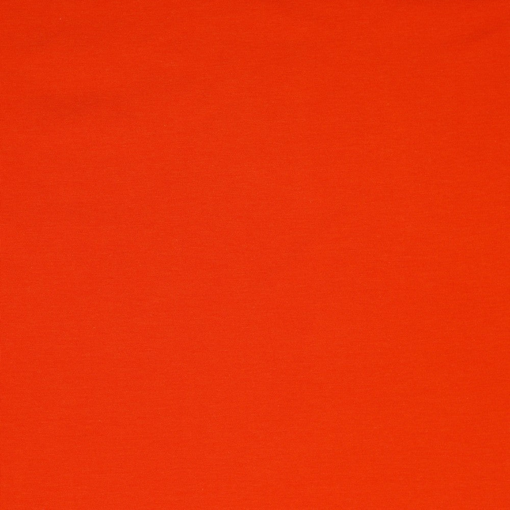 Jersey de coton fin - orange 215 g/m²
